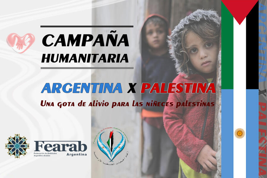 Lanzamiento de Campaña Humanitaria: Argentina por Palestina