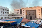 Salvaje ataque del régimen israelí contra el Hospital Al-Shifa de Gaza
