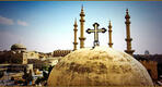 Una iglesia y una mezquita juntas en la ciudad de Alepo (Foto: SANA)