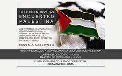 Ciclo “Encuentro Palestina” en la embajada