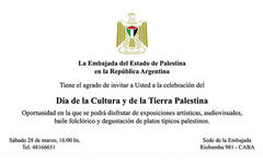 Día de la Cultura y de la Tierra Palestina