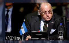 Ministro de Relaciones Exteriores de la República Argentina, Jorge Faurie.