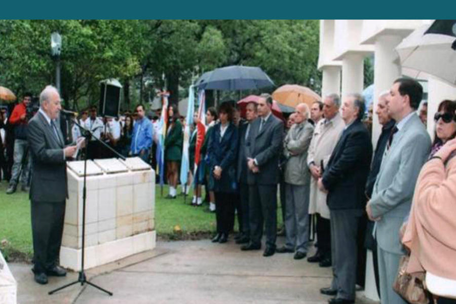 Disertación del Cónsul Honorario de la R.A.Siria, Dr. Camilo Brahim.