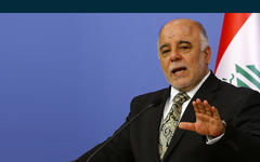 Primer Ministro de Irak, Haidar Al Abadi (Foto Umit Bektas / Reuters).