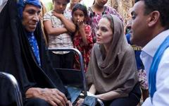 Angelina Jolie visitó nuevamente Irak