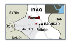 Avances iraquíes en Ramadi