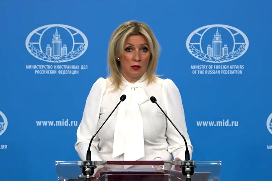 Rueda de prensa informativa de la portavoz del Ministerio de Asuntos Exteriores de Rusia, María Zakharova, sobre temas de actualidad en política exterior | Moscú, Noviembre 27, 2024 (Foto: MRE de Rusia)