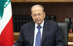 Michel Aoun, presidente libanés . (AP)