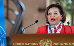 Najat Rochdi, Coordinadora Humanitaria de las Naciones Unidas para el Líbano. Foto: ONU.