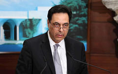 Hassan Diab, primer ministro libanés.