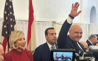 Joseph Aoun llamó a la diáspora en Nueva York a mantener la fe en el Líbano Joseph Aoun llamó a la diáspora en Nueva York a mantener la fe en el Líbano