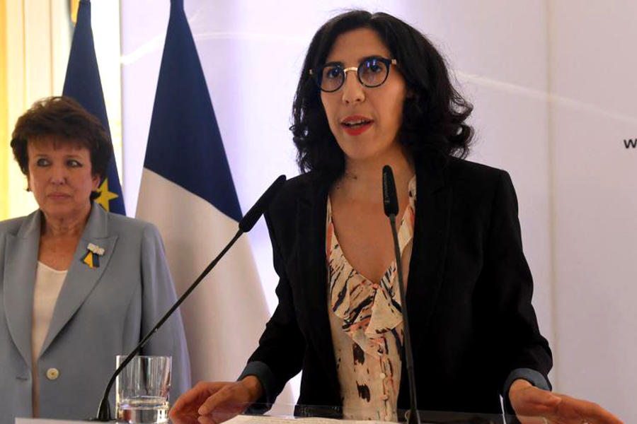 Rima Abdul-Malak, nueva Ministra de Cultura de Francia (Foto: AFP)