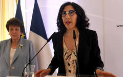 Rima Abdul-Malak, nueva Ministra de Cultura de Francia (Foto: AFP)