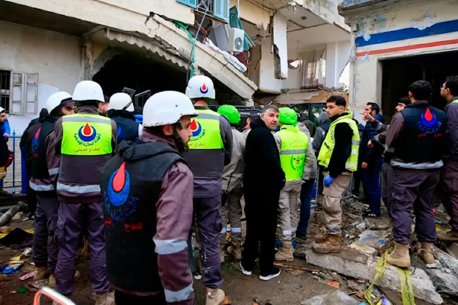 Líbano denuncia ante la ONU ataque de la ocupación israelí que mató a cuatro bomberos en Nabatieh