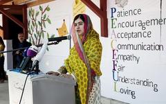 Malala abre una escuela para niñas sirias en Líbano