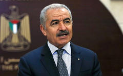 Mohammed Shtayyeh, Primer Ministro palestino. Foto: AFP.