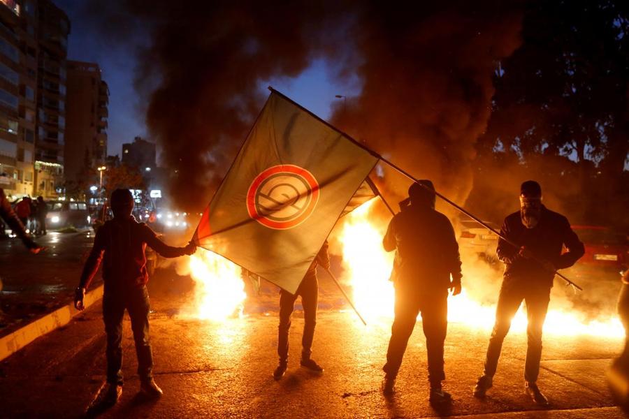 Video desata manifestaciones en Líbano