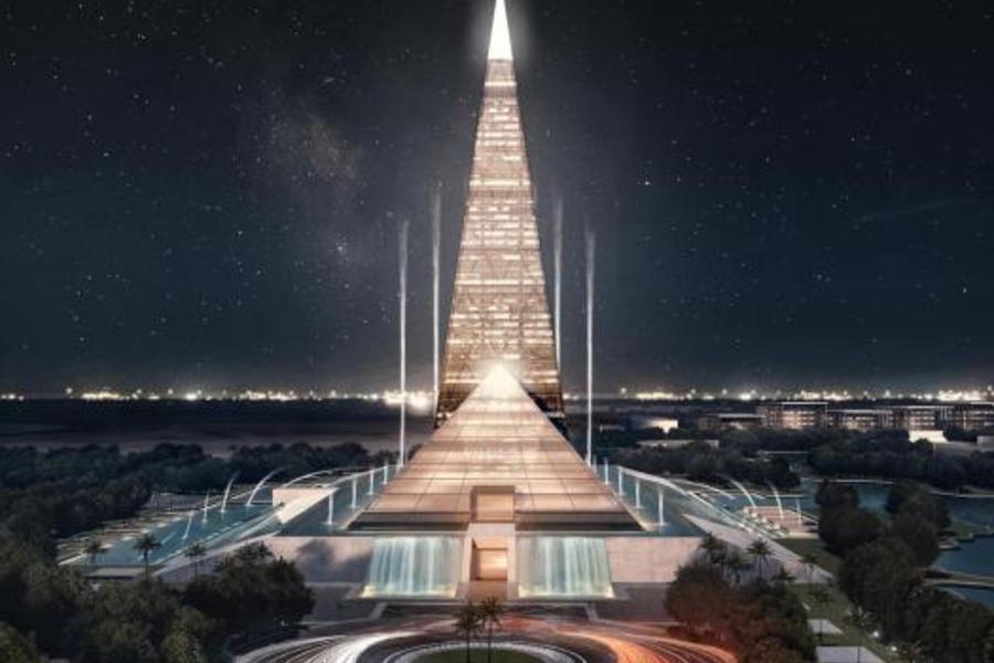 El edificio más alto de Egipto será una pirámide