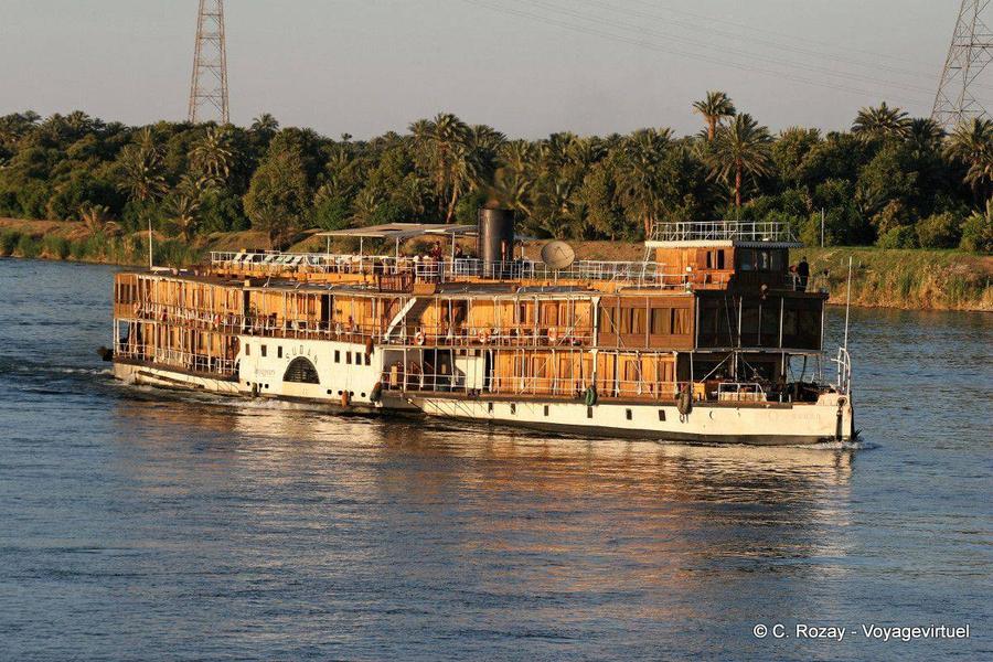 Steam Ship Sudán es un barco a vapor que fue construido en 1885. Foto: Rozay-Voyagevirtuel