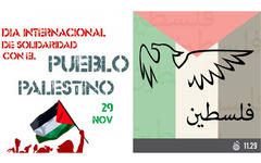 Día Internacional de Solidaridad con el Pueblo Palestino