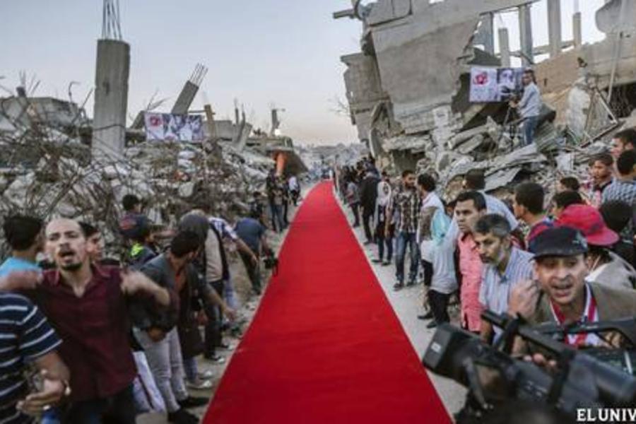 La alfombra roja de Gaza