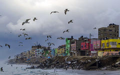 Costa de la Ciudad de Gaza (Foto: Shadi AIQarra)