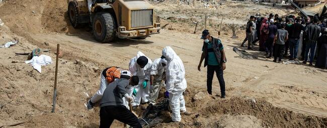 ONU impulsa investigación sobre las fosas comunes en Gaza