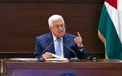 Presidente palestino, Mahmoud Abbas. Foto: AFP.