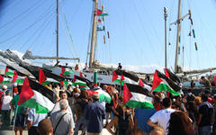 Palestinos ya preparados para la llegada de la III Flotilla