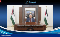 Mahmoud Abbas, presidente palestino. Foto: Captura de pantalla.