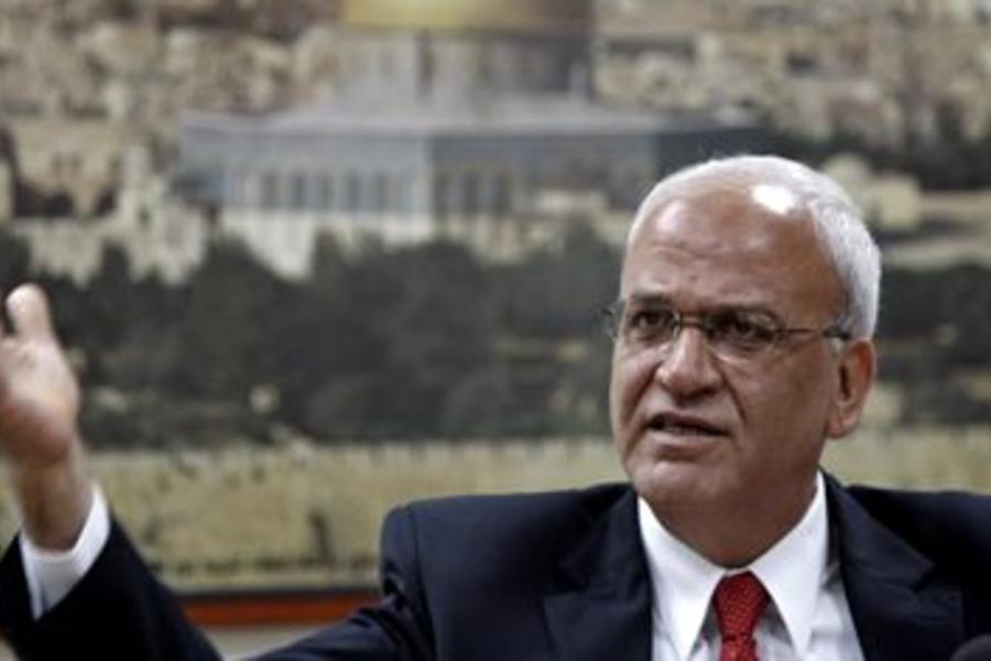 Jefe de los negociadores palestinos, Saeb Erekat