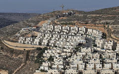 Asentamiento de Givat Zeev, cerca de la ciudad palestina de Ramallah en la ocupada Cisjordania. Foto: AFP.