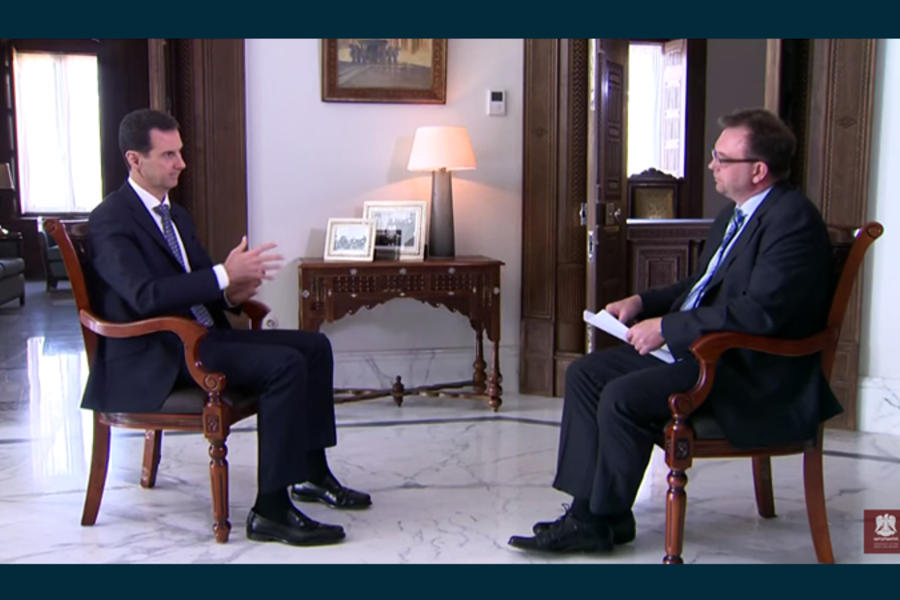 Al Asad: Entrevista con la tv alemana 