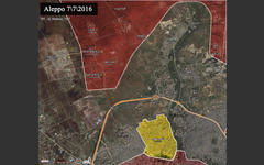 Mapa de la avanzada y la toma de las granjas de Malah (Al Masdar News).