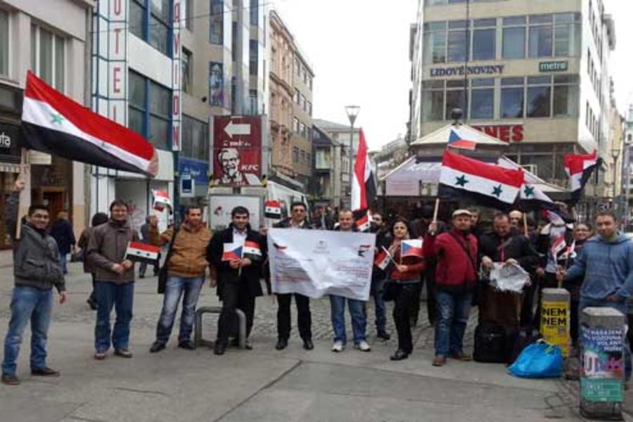 Comunidad siria en Praga reitera su apoyo a la Madre Patria 