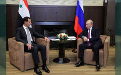 El presidente ruso Vladimir Putin recibió al presidente sirio Bashar Al Asad | Sochi, Noviembre 21, 2017 (Imagen SANA).