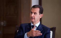 Presidente de la República Árabe Siria, Bashar Al Asad (Imágen REUTERS / SANA).