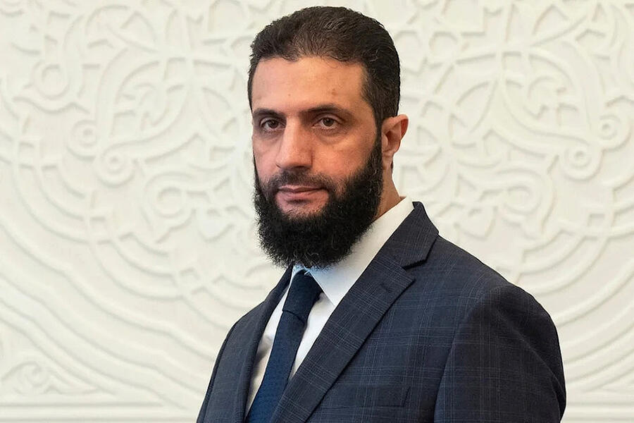 El líder de HTS y flamante presidente de-facto interino de Siria, Ahmad Al Sharaa (Foto: AP)