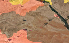 Liberación de Sukhna (Prov. de Homs), Agosto 5 y 6, 2017 - (Mapa TruthMaps).