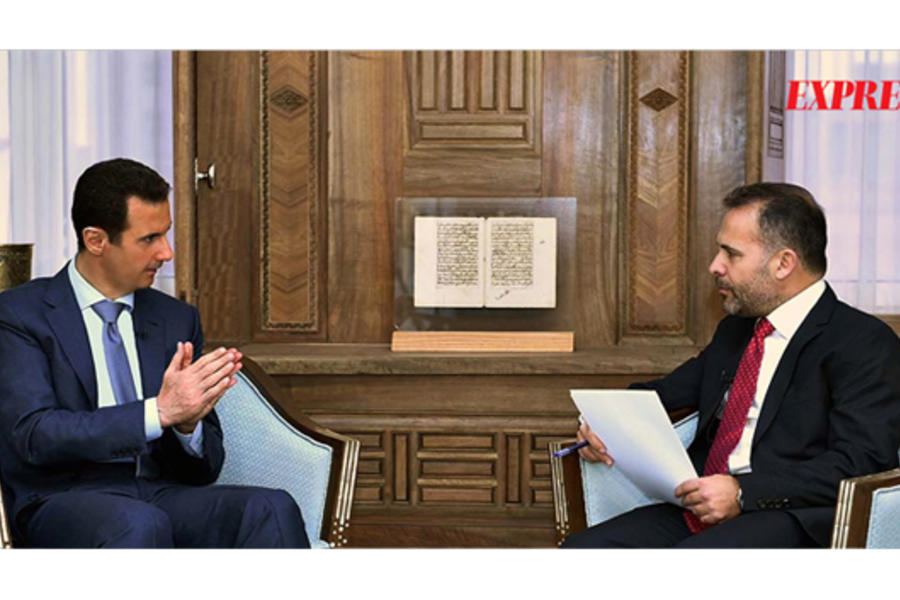 Entrevista al Presidente Al Asad en periódico sueco