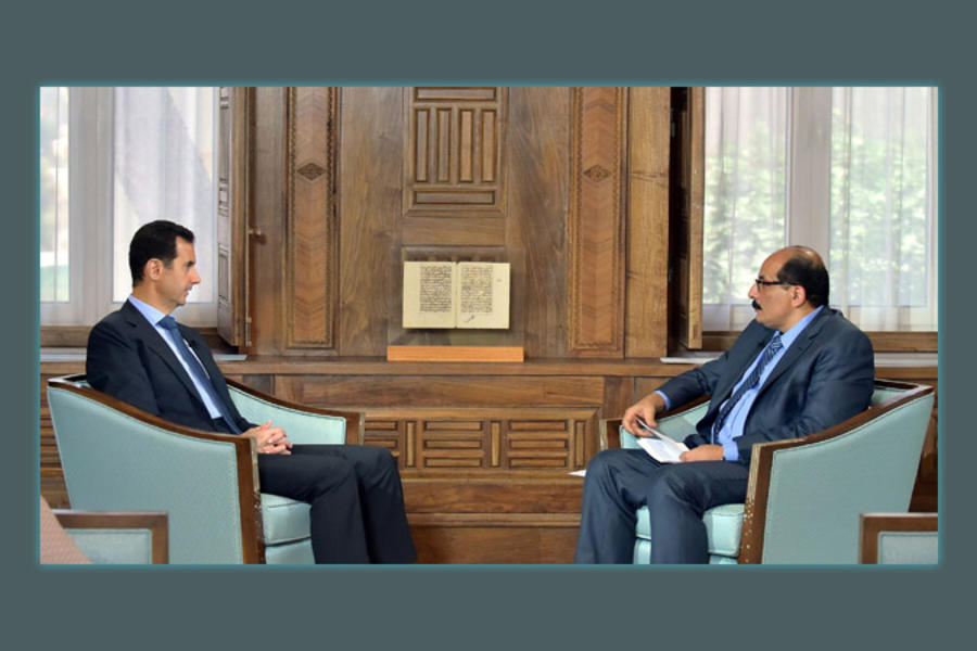 Entrevista con el Presidente Bashar Al Asad