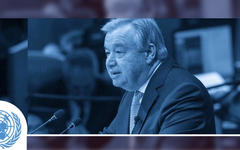 Antonio Guterres, Secretario General de la ONU