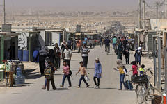 Campamento Al Zaatari, norte de Jordania / 1 de Octubre, 2015 (Imágen AP).