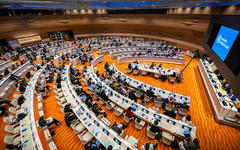 Imagen de archivo: Asamblea Mundial de la Salud en su 71ª sesión de 2018 (Foto: Antoine Tardy / OMS)