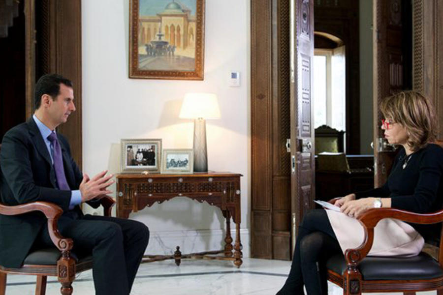 Presidente de Siria, Bashar Al Asad concede entrevista a periodista Hala Jaber de Sunday Times (Diciembre 6, 2015).