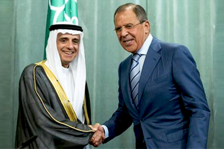 Adel Al Jubeir - Serguéi Lavrov