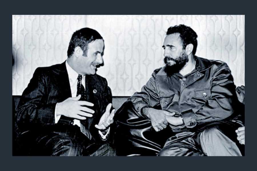 Hafez Al Asad - Fidel Castro (La Habana, 1979)