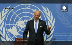 Steffan de Mistura, Enviado Especial de la ONU para Siria (Foto EuroNews).