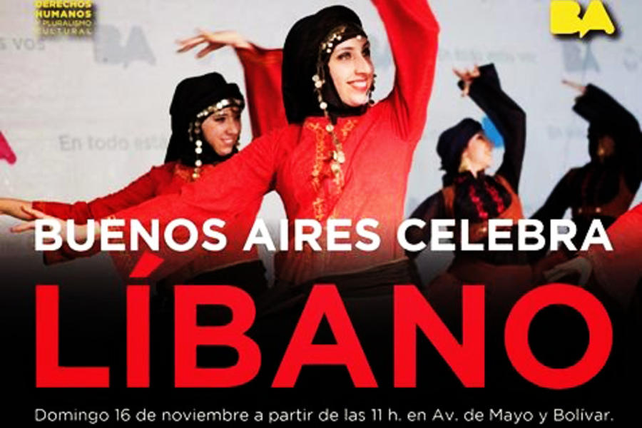 Buenos aires celebra Líbano