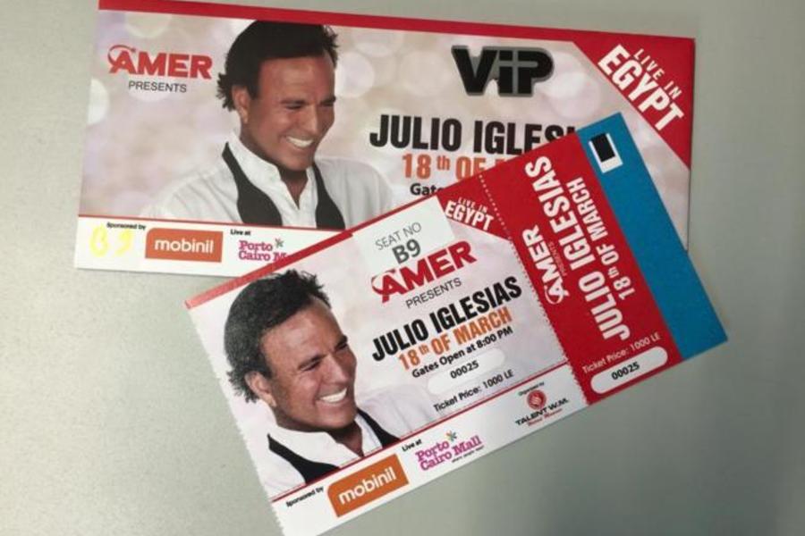 Julio Iglesias regresa a Egipto